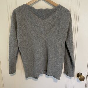 Celtic & Co‎ Boat Neck 100% Lambs Wool Sweater Size L